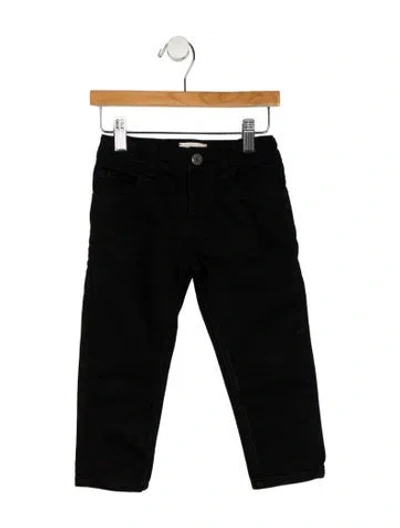 Pre-owned Gucci Babies' Cotton Black Pants With Button And Zip Closure