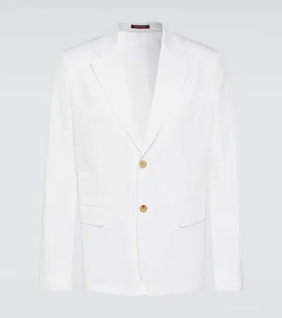 Gucci Cotton Blazer In White