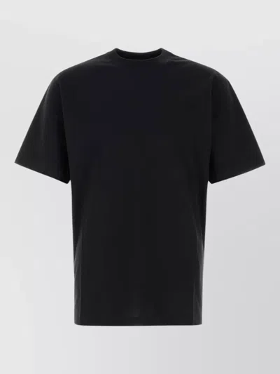 Gucci Cotton Blend Crew Neck Short Sleeve T-shirt In Black