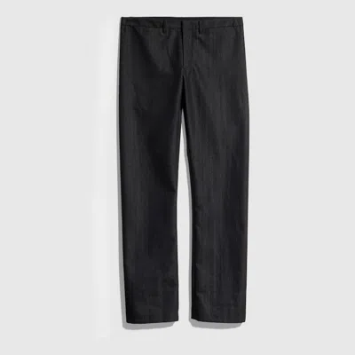 Gucci Cotton Blend Denim Pants In Black