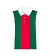 Gucci Cotton-blend Polo Shirt In Optical White/mix