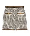 Gucci Cotton-blend Short Shorts In White