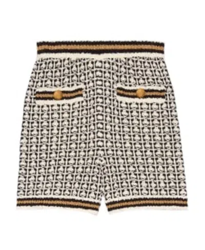 Gucci Cotton-blend Short Shorts In White