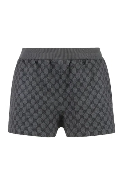 GUCCI GUCCI COTTON BLEND SHORTS