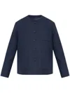 Gucci Cotton-blend Tweed Jacket In Blau