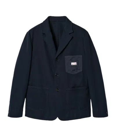 Gucci Cotton Canvas Jacket In Black