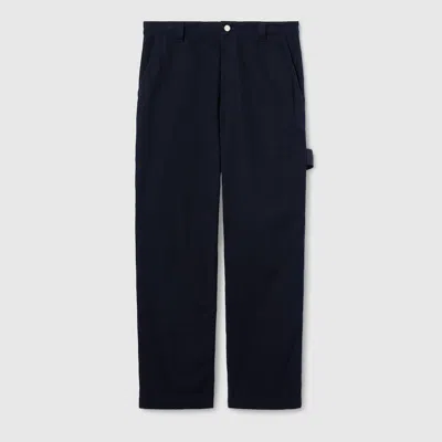 GUCCI GUCCI COTTON CANVAS PANTS