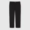 Gucci Cotton Canvas Pants In Black