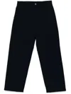 Gucci Cotton Canvas Trousers In Blue
