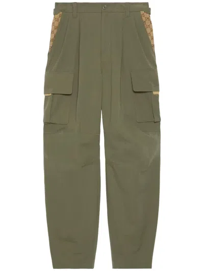 GUCCI GUCCI COTTON CARGO-TROUSERS