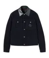 Gucci Cotton Corduroy Jacket In Blue