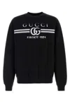Gucci Cotton Crew-neck Sweatshirt In Black