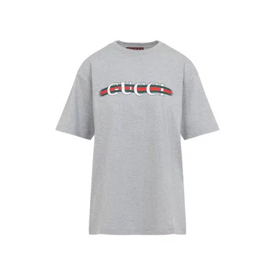 GUCCI GUCCI COTTON CREW-NECK T-SHIRT
