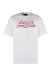 Gucci Logo Printed T-shirt In White