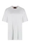 Gucci Cotton Crew-neck T-shirt In White