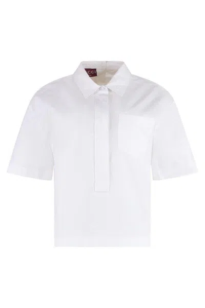 GUCCI GUCCI COTTON POPLIN SHIRT