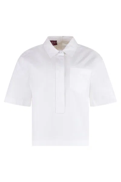 GUCCI GUCCI COTTON POPLIN SHIRT