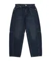 Gucci Cotton Denim Jeans In Blue