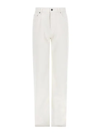Gucci Cotton Denim Jeans In White