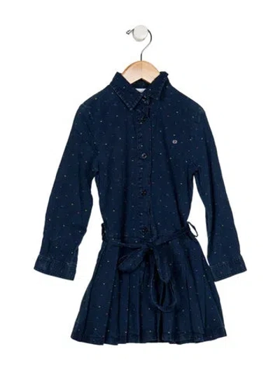 Pre-owned Gucci Babies' Cotton Dress In Blue