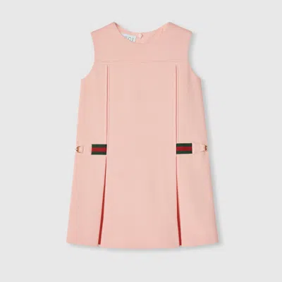 GUCCI KINDERKLEID AUS BAUMWOLLE MIT WEB