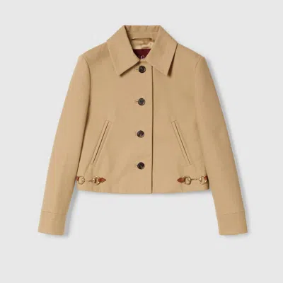 GUCCI GUCCI COTTON DRILL JACKET