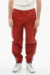GUCCI COTTON DRILL MILITARY TROUSERS WITH BUCKLES