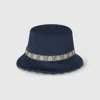 Gucci Cotton Fedora With Double G In Blue