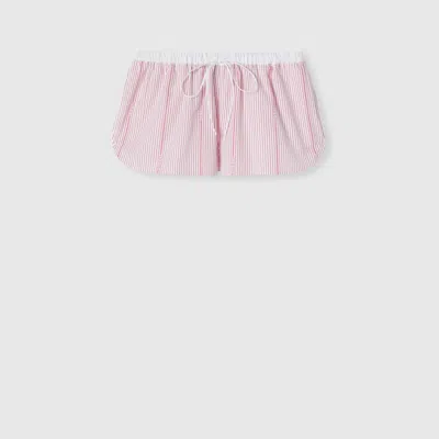 Gucci Cotton Fil Coupé Shorts