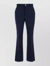 Gucci Pantalone In Cotone Blu Navy Donna