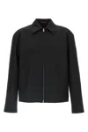 Gucci Twill Jacket With Web Detail In Black