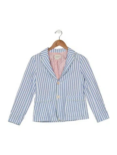 Pre-owned Gucci Kids' Cotton Jacket In Blue