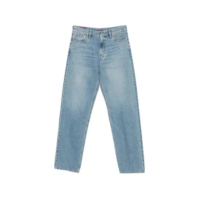 Gucci Cotton Jeans In Blue