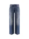 Gucci Washed Straight-leg Jeans In Blue
