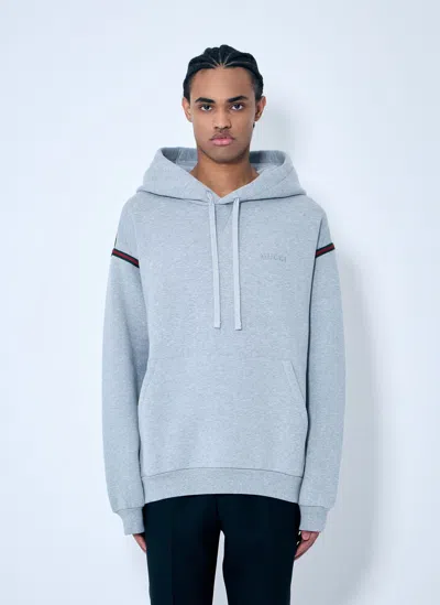 Gucci Cashmere And Wool Sweater In Gray