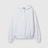 Gucci Cotton Jersey Hooded Sweatshirt In White