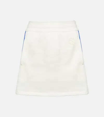 Gucci Cotton Jersey Miniskirt In White
