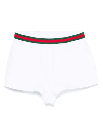 Gucci Women Short Web In White