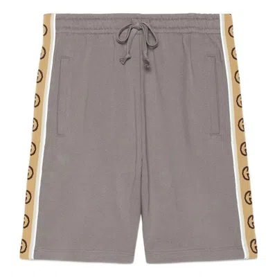 Gucci Cotton Jersey Shorts 'grey'
