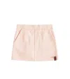 Gucci Rock Aus Baumwoll-jersey In Pink