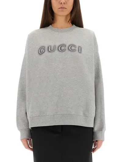 GUCCI GUCCI COTTON JERSEY SWEATSHIRT