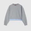 Gucci Cotton Jersey Sweatshirt With Embroidery