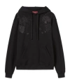 Gucci Cotton Jersey Sweatshirt With Embroidery In Black