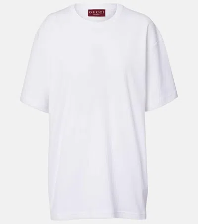 Gucci Cotton Jersey T-shirt In White