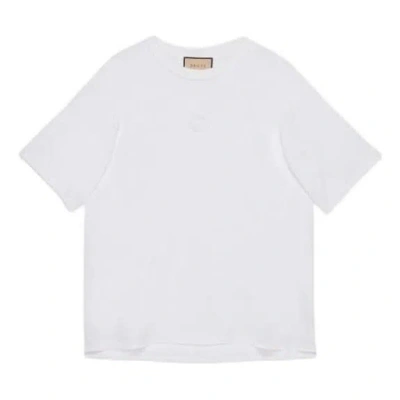 Gucci Cotton Jersey T-shirt 'off White'