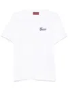 Gucci Logo Cotton Jersey T-shirt In White