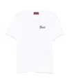 Gucci Logo Cotton Jersey T-shirt In White