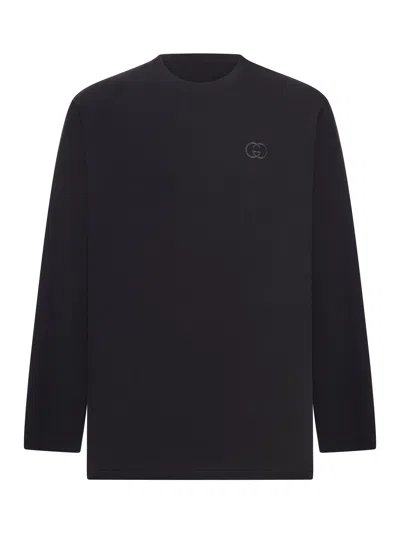 Gucci Cotton Jersey T-shirt With Embroidered Logo In Multi