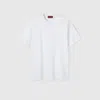 Gucci T-shirt Aus Baumwolljersey Mit Stickerei In White