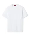 Gucci Cotton Jersey Top Crew Neck Short Sleeves In White